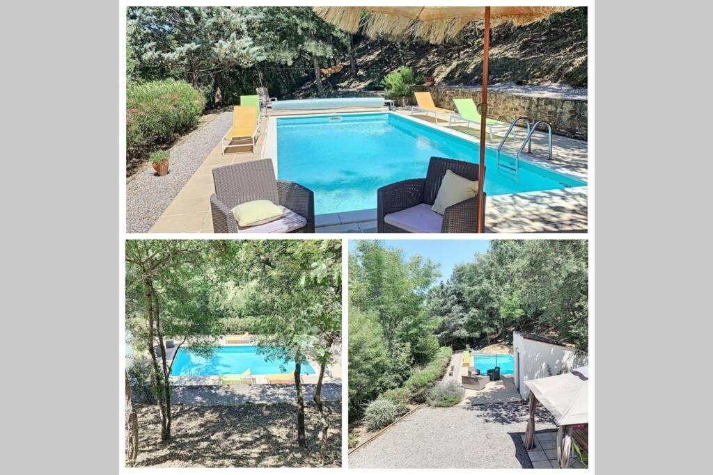 Maison Avec Piscine Chauffee Entre Mer Et Montagne Montauriol  Exteriör bild